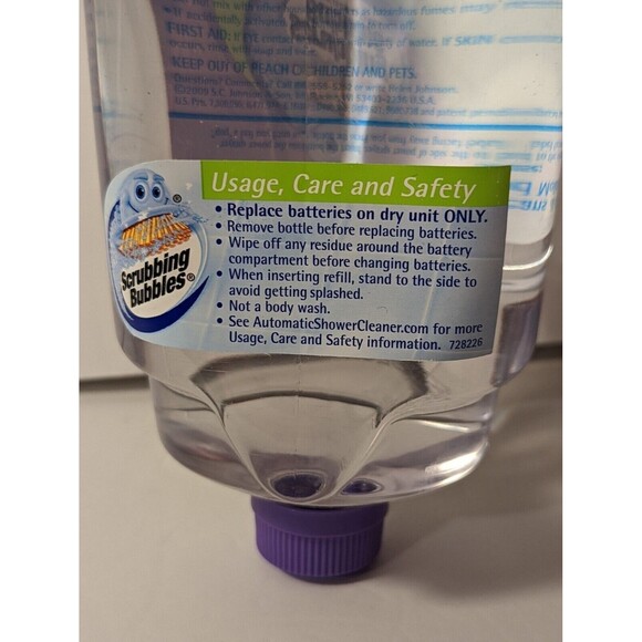 Scrubbing Bubbles Automatic Shower Cleaner Refill, Glade Refreshing Spa 34 Oz - Picture 2 of 2